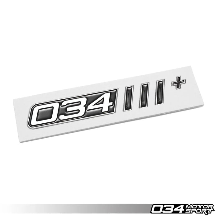034 Motorsport - Dynamic+ Badge - 034-A06-0002 (Tuning Badge)