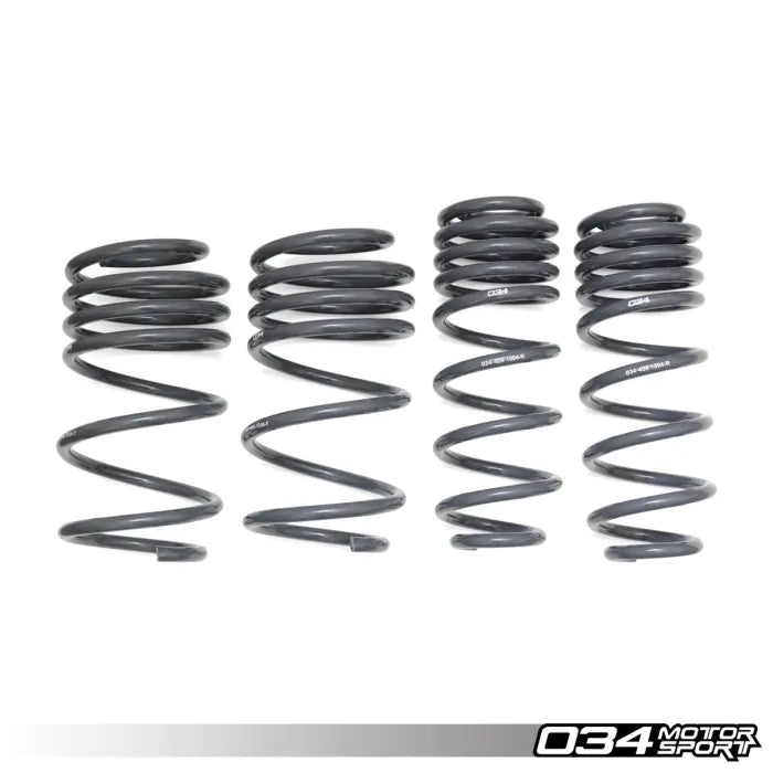 034 Motorsport - Volkswagen Golf MK7R - Dynamic+ Lowering Springs - 034-404-1004