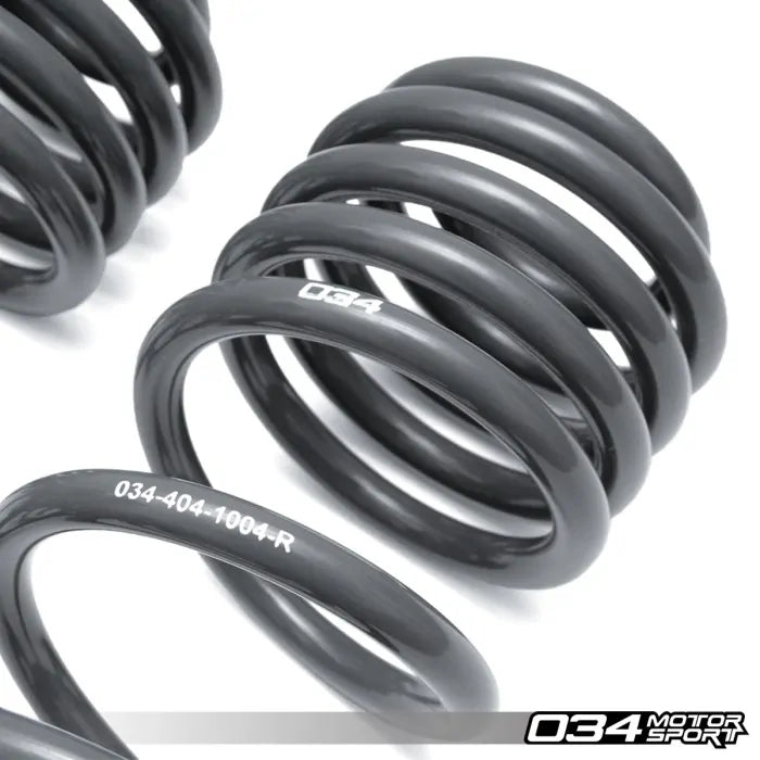 034 Motorsport - Volkswagen Golf MK7R - Dynamic+ Lowering Springs - 034-404-1004