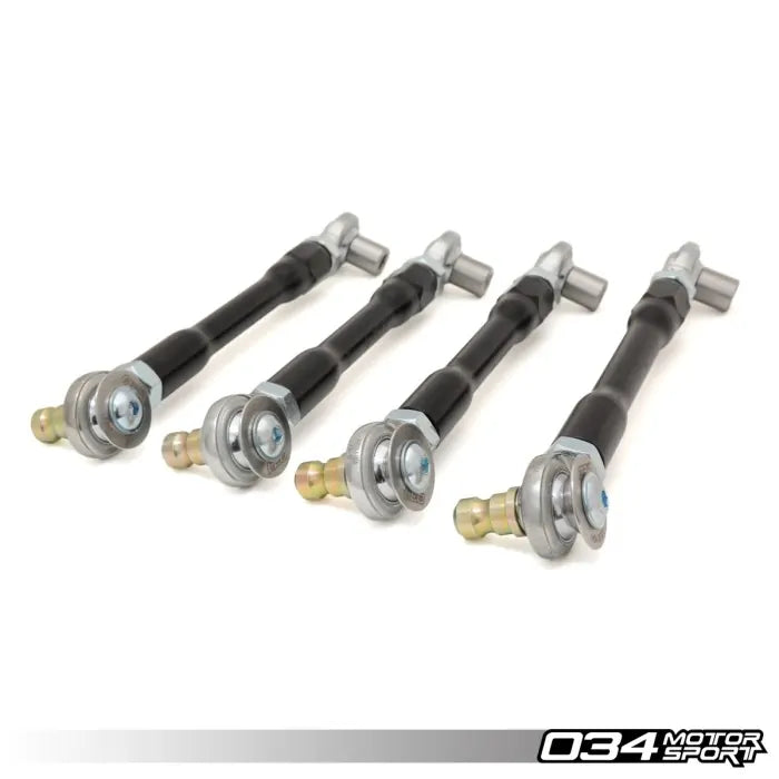 034-401-1006 - 034Motorsport Audi B5/B6/B7 Adjustable Upper Control Arm Kit, Fully Spherical, Front