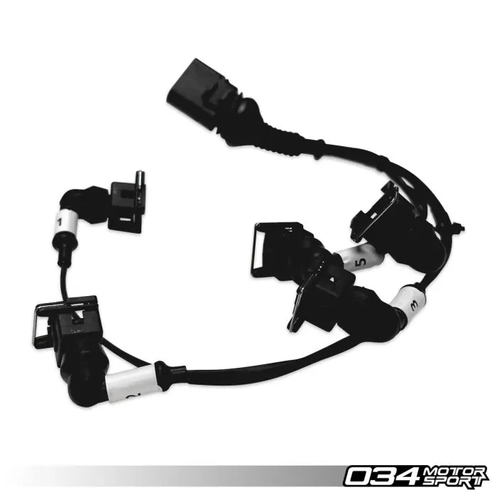 034 Motorsport - LPI EV1 Fuel Injector Adapter Harness - Audi 8V.5 RS3 & Audi 8S TTRS - 034-701-0036