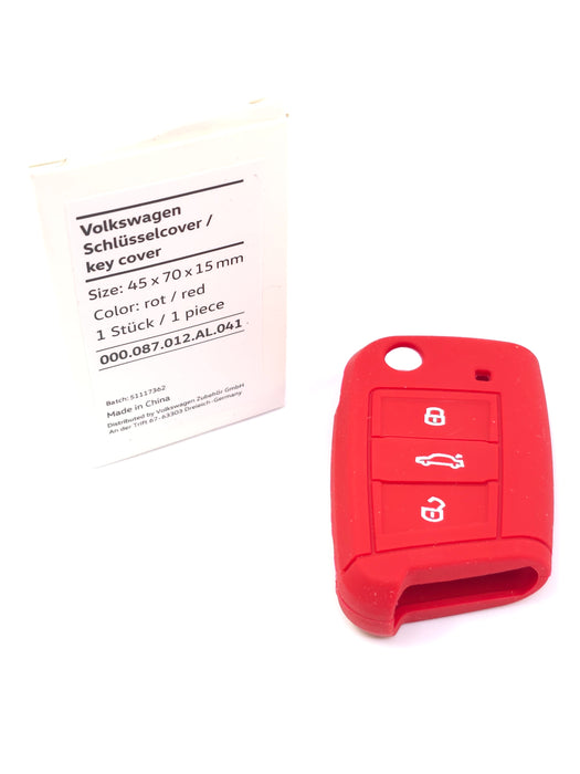 00008712AL041 - Key Cover (Red) - Genuine Audi / Volkswagen