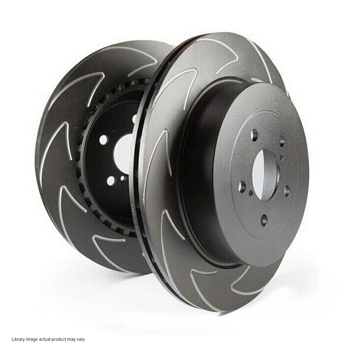 BSD1283 - EBC BSD Series Rear Slotted Brake Rotors (Pair) - Volkswagen & Audi PQ35 chassis (255mm rotors)