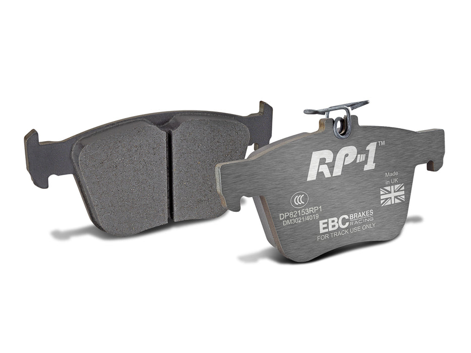 DP82153RP1 - EBC Racing Rear RP1 Brake Pads - Volkswagen Golf MK7 GTI/R & Audi 8V S3/TT/TTS/RS3