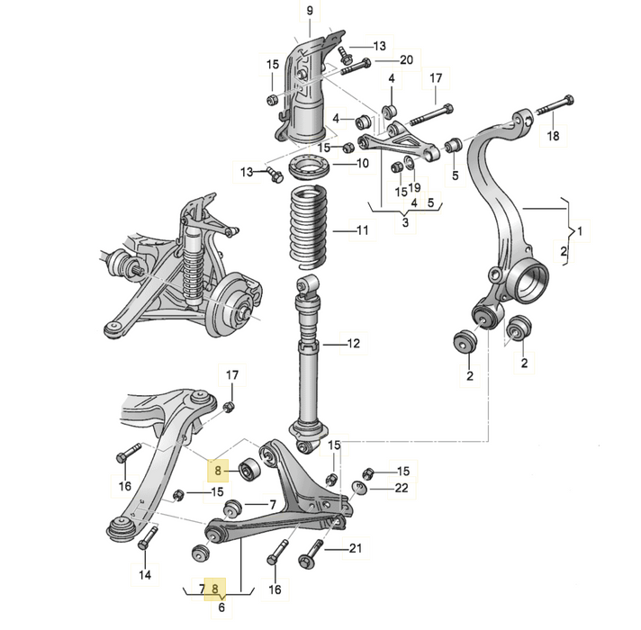 25995 01 - LEMFÖRDER Lower Control Arm Bush