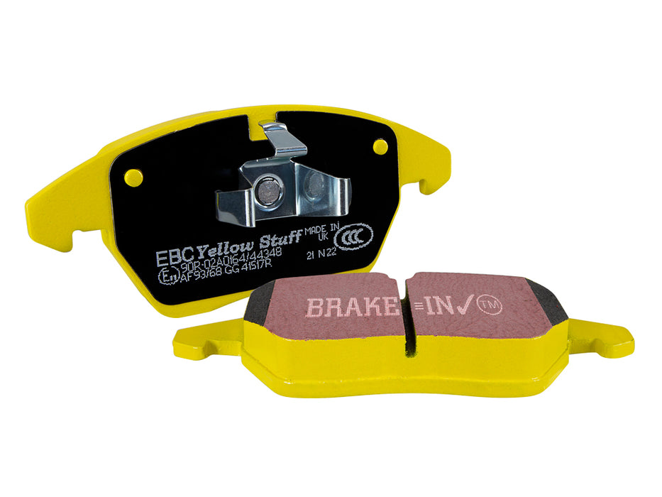 DP42075R - EBC YellowStuff rear Brake Pads - Audi A3 8P & Volkswagen Golf MK6 GTI