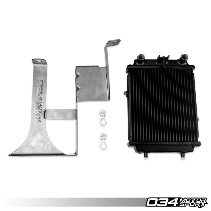 034 Motorsport - Auxiliary Side Mount Radiator Upgrade Kit - Audi B9/B9.5 S4/S5 3.0T - 034-102-1007