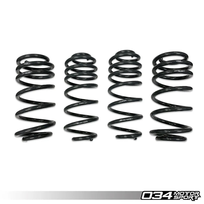 034 Motorsport - Porsche Macan 95B Dynamic+ Lowering Springs - 034-404-1009-M