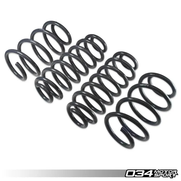 034 Motorsport - Audi A3 8P 2.0 TFSI - Dynamic+ Lowering Springs - 034-404-1023