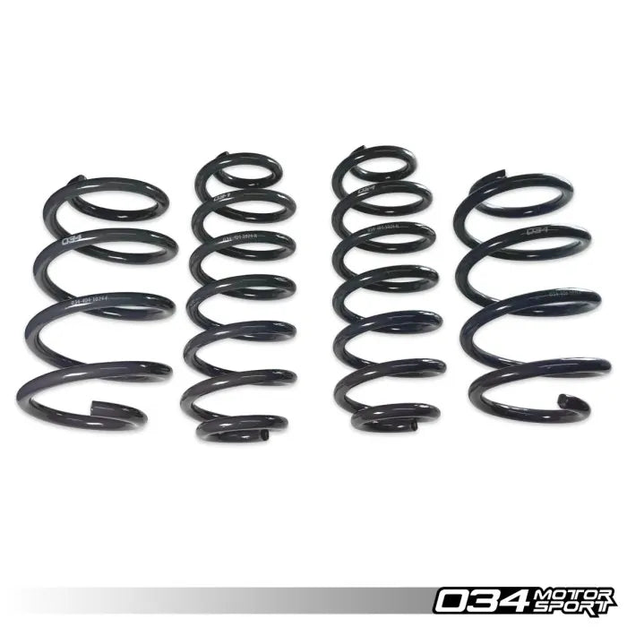 034 Motorsport - Audi Q3 8U 2.0T - Dynamic+ Lowering Springs - 034-404-1025