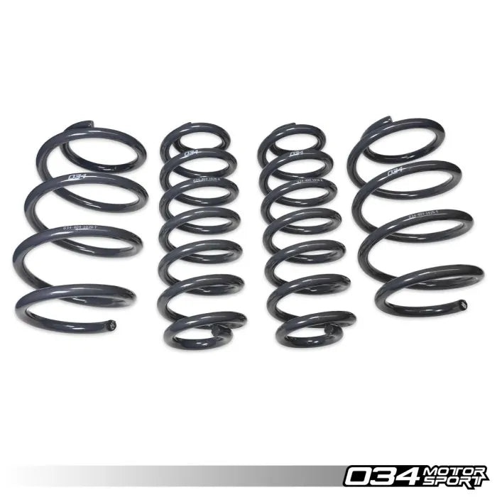 034 Motorsport - Audi Q3 F3 2.0T - Dynamic+ Lowering Springs - 034-404-1026