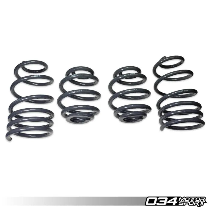 034 Motorsport - Volkswagen Golf MK4 R32 - Dynamic+ Lowering Springs - 034-404-1027