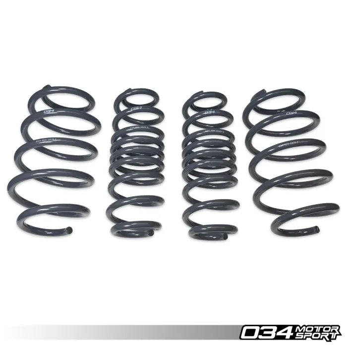 034 Motorsport - Volkswagen Golf MK5 R32 - Dynamic+ Lowering Springs - 034-404-1029