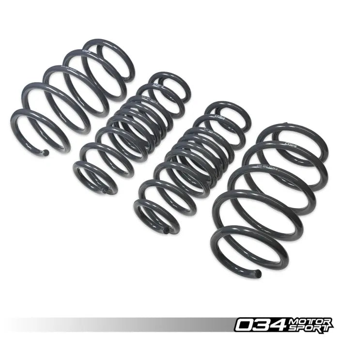 034 Motorsport - Volkswagen Golf MK5 R32 - Dynamic+ Lowering Springs - 034-404-1029