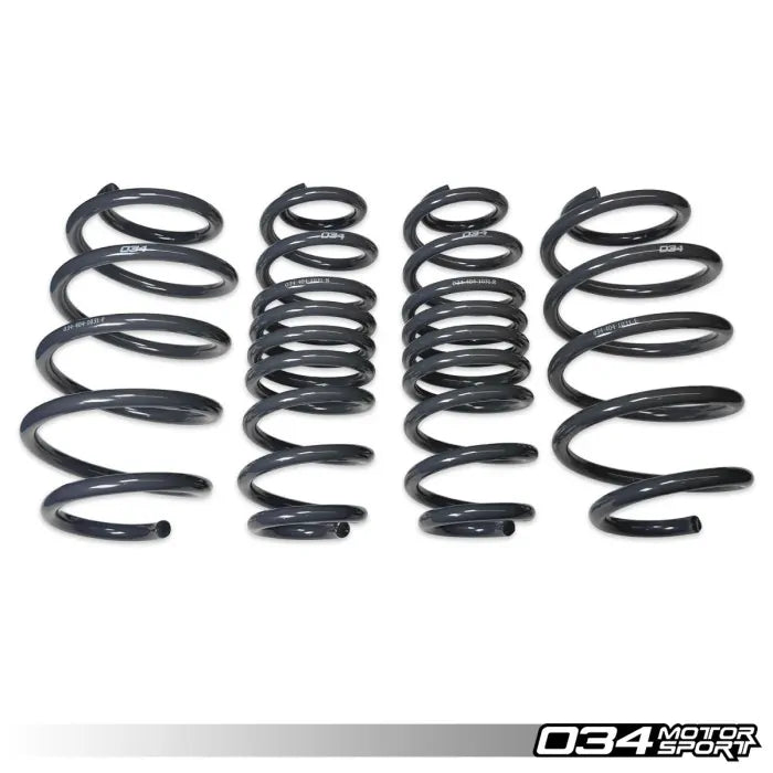 034 Motorsport - Volkswagen Golf MK6R - Dynamic+ Lowering Springs - 034-404-1031