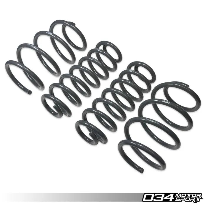 034 Motorsport - Volkswagen Tiguan 1.4T MQB - Dynamic+ Lowering Springs - 034-404-1033