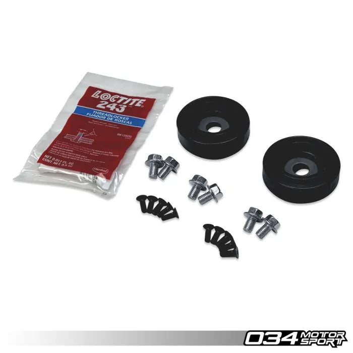 034 Motorsport - Rebuild Kit, Dynamic+ Caster/Camster/Camber Mount Pairs, Volkswagen & Audi MQB and MQB EVO