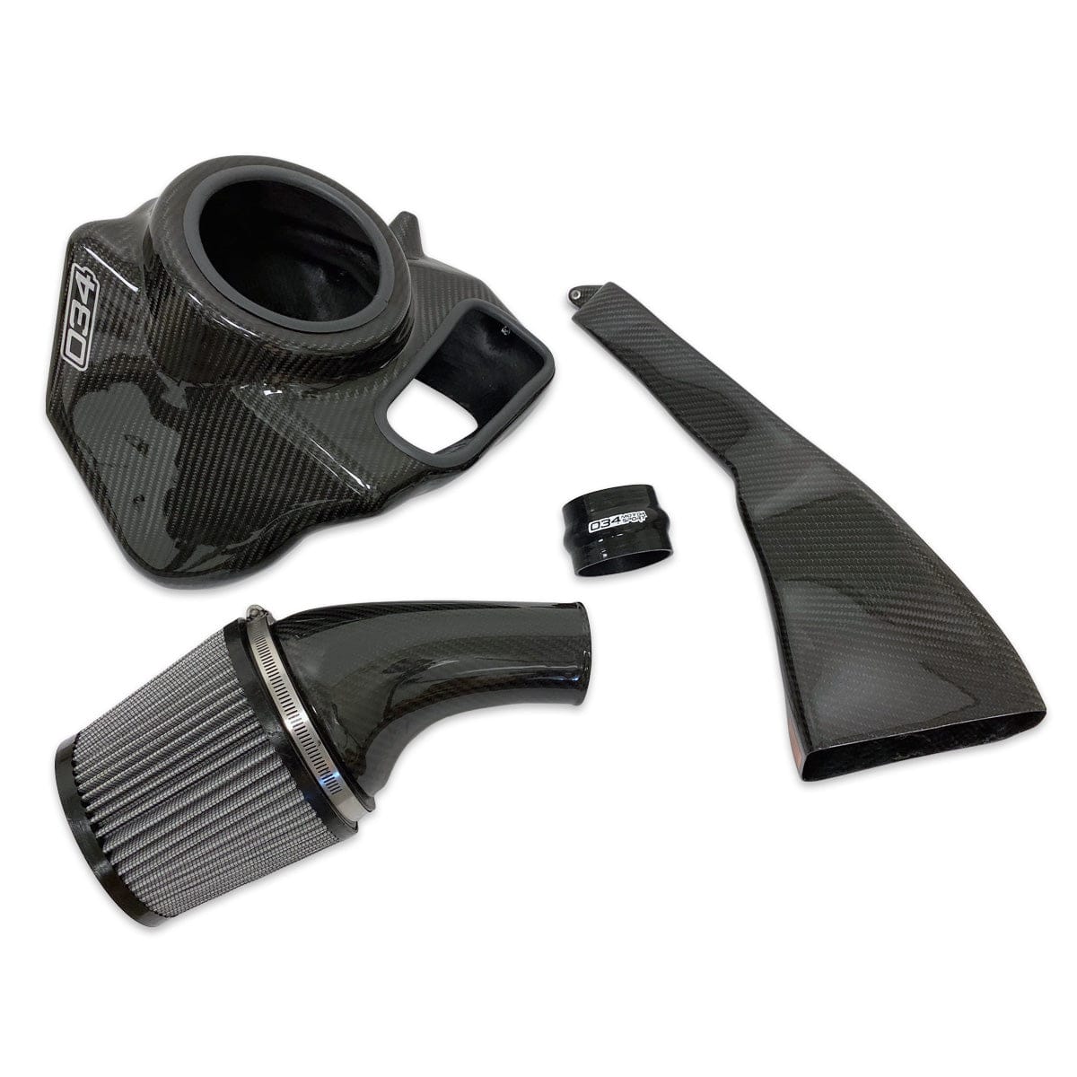 034 - X34 Carbon Fiber Full Cold Air Intake System, Audi B9 S4/S5 3.0 ...