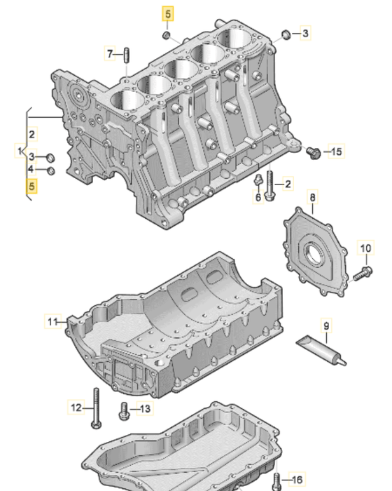 N0119085 - End Cap - Audi & Volkswagen